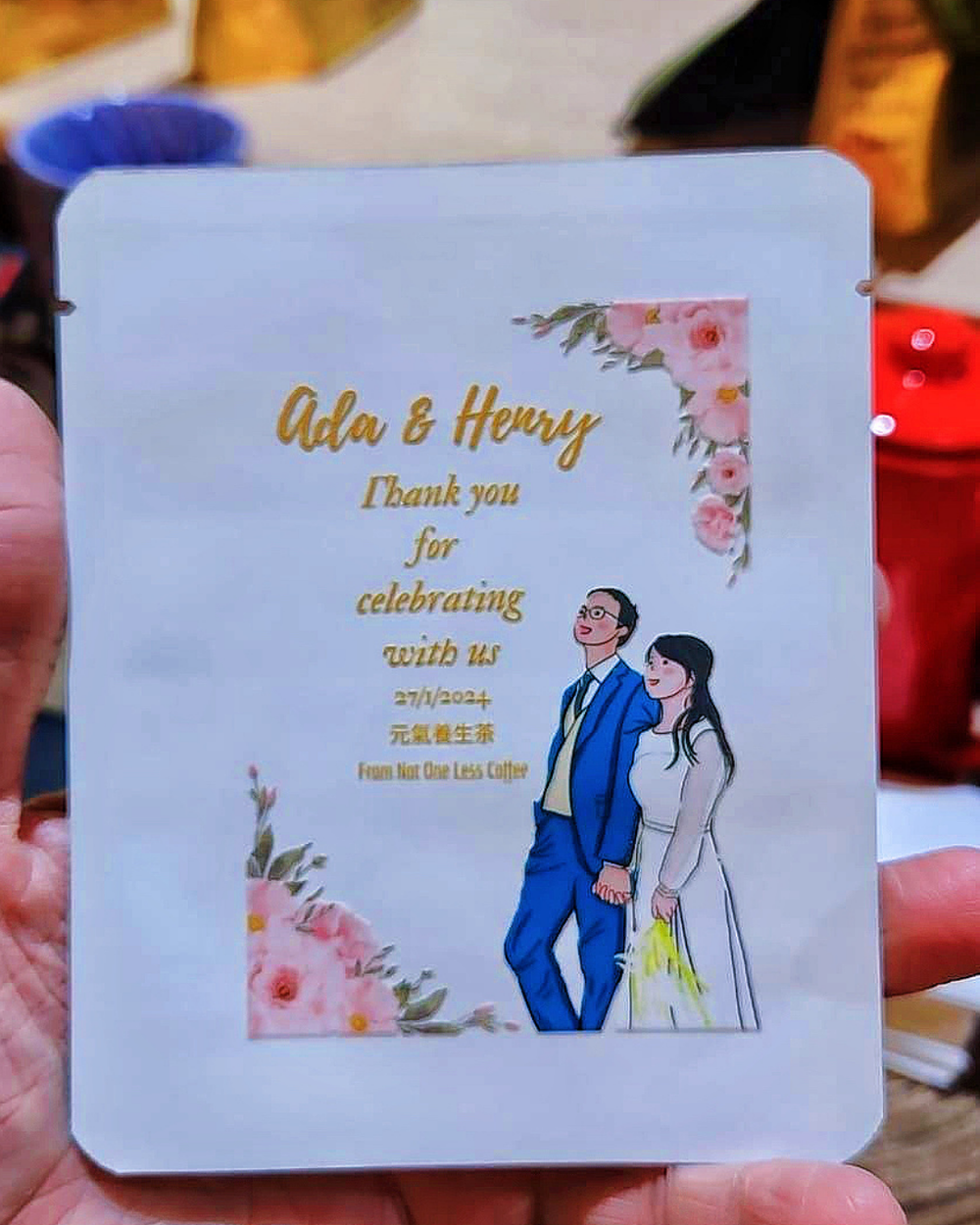 婚禮回禮掛耳包